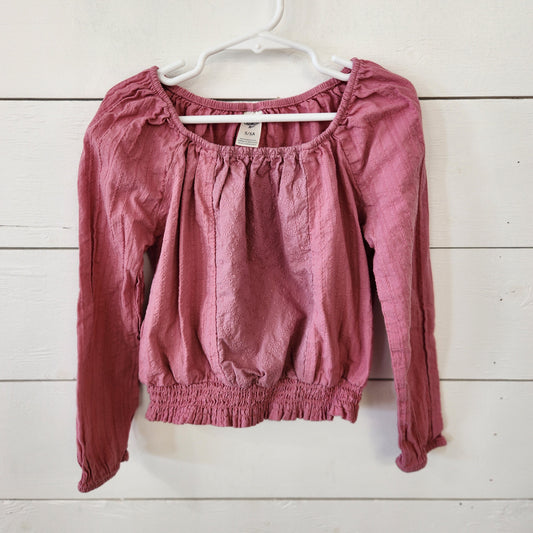 Size 5 | Oshkosh Gathered Waist Cotton Shirt