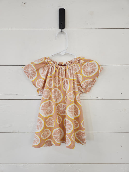 Size 12-18m | Milkbarn Grapefruit Shirt