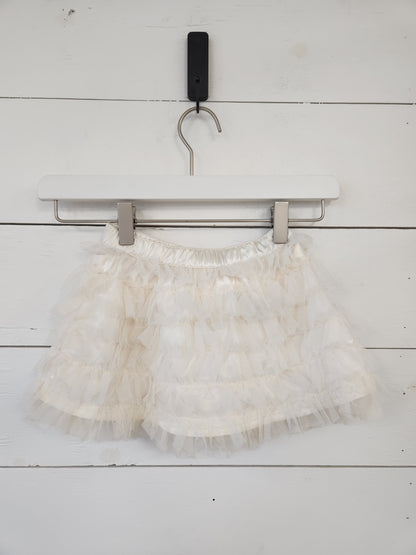 Size 18-24m | Gap Cream Ruffled Tulle Skirt
