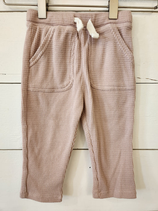 Size 12m | Little Co Waffle Knit Pants