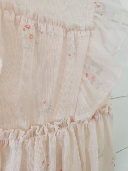 Size 18m | Osh Kosh Pink & Floral Dress