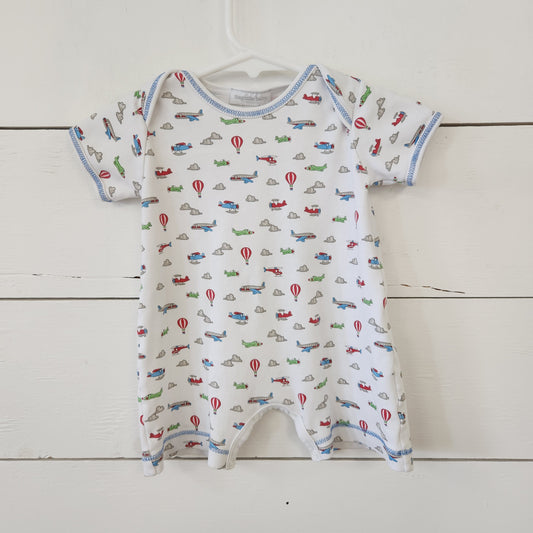 Size 3m | Magnolia Baby Plane Shortie Romper