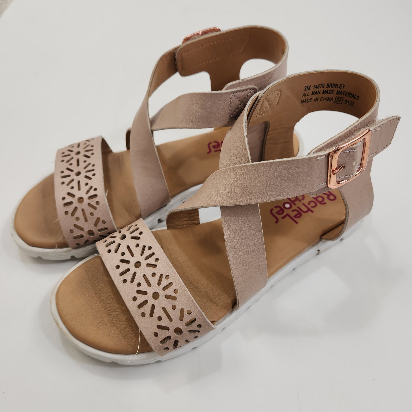 Size 3 | Rachel Shoes Velcro Sandals
