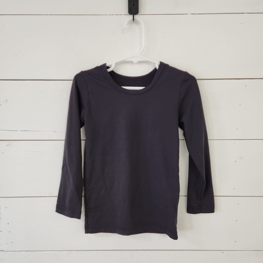 Size 4t | Mini--K Black Longsleeve