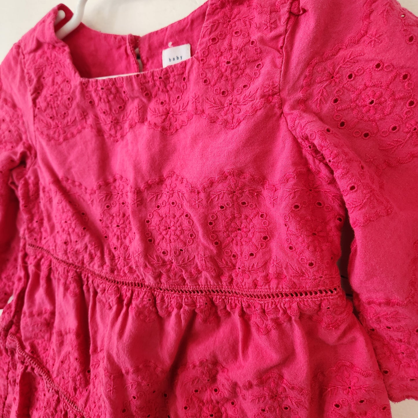 Size 2t | Gap Pink Eyelet Dress