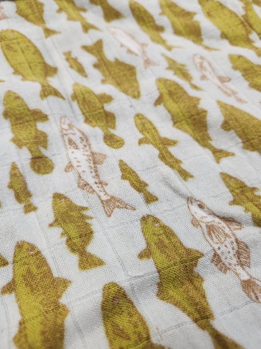 Size OS | Milkbarn Fish Swaddle