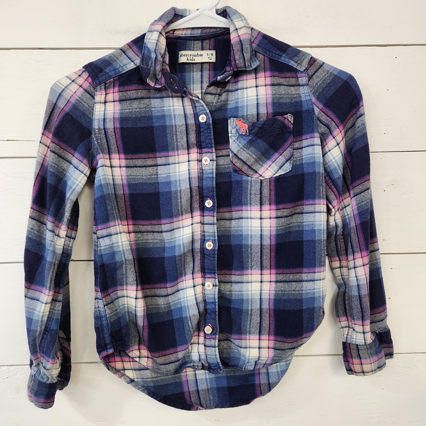 Size 9-10 | Abercrombie purple button up