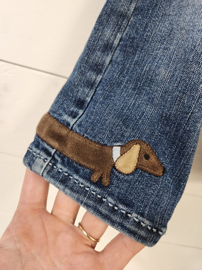 Size 3t | Gymboree Dachsund Denim Jeans