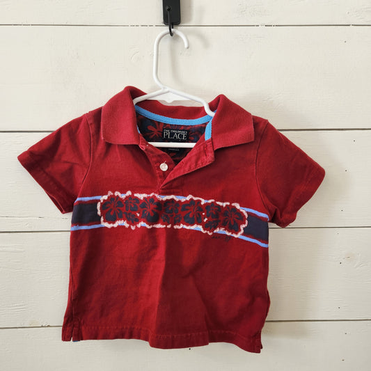 Size 18m | Place Red Hawaiian Polo