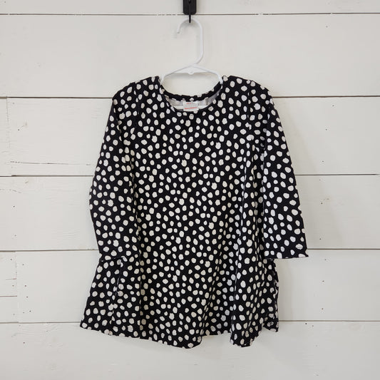 Size 4 | Hanna Andersson Black & White Dress