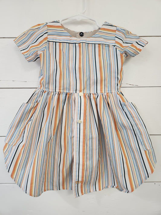 Size 2t | Briar and Boone Striped Dress