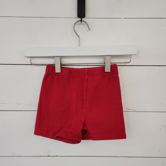 Size 5 | Hanna Andersson Red Tumble Shorts