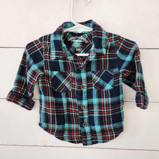 Size 6m | Oshkosh Button Down Shirt