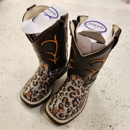 Size 4 | Old West Cheetah Print Boots NIB