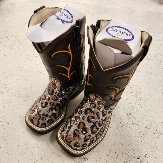 Size 4 | Old West Cheetah Print Boots NIB
