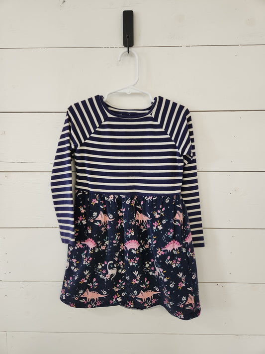 Size 4-5 | Rumi + Ryder Navy Dino Dress