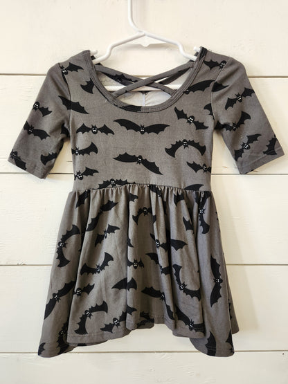 Size 12-24m | DotDotSmile grey bat dress