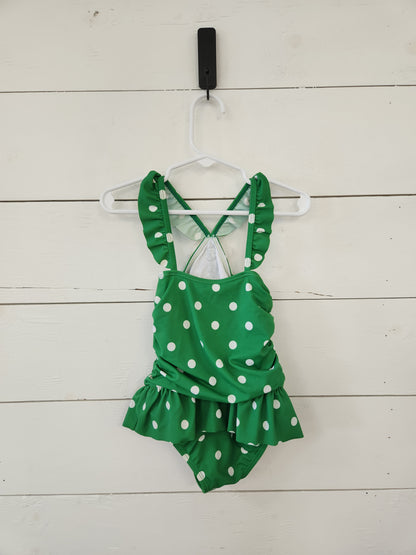 Size 3t | Janie and Jack Green Swimsuit