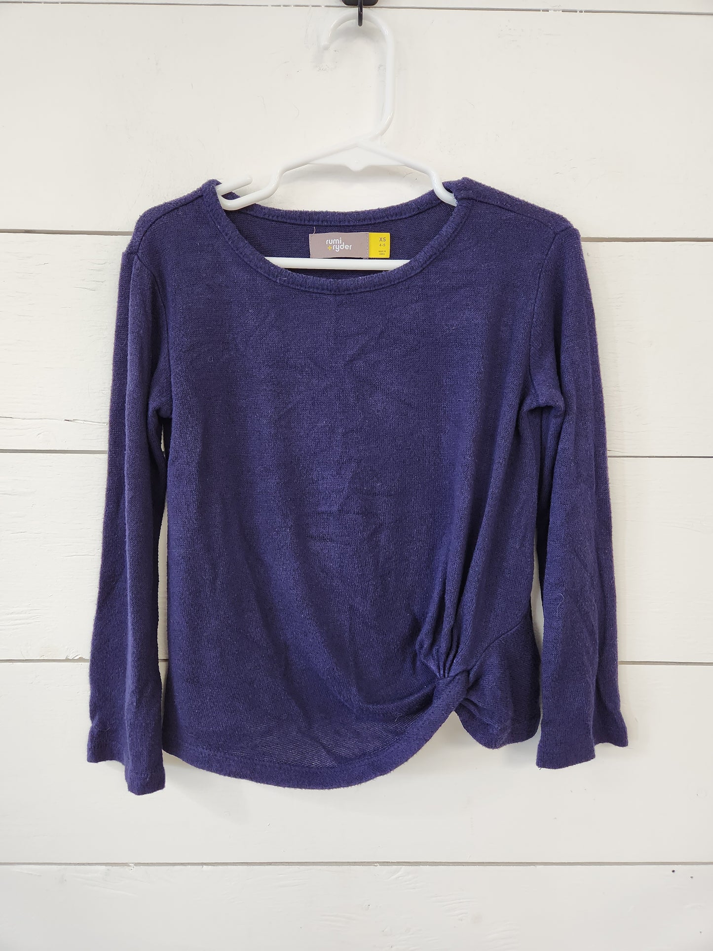 Size 4-5 | Rumi + Ryder Navy Sweater