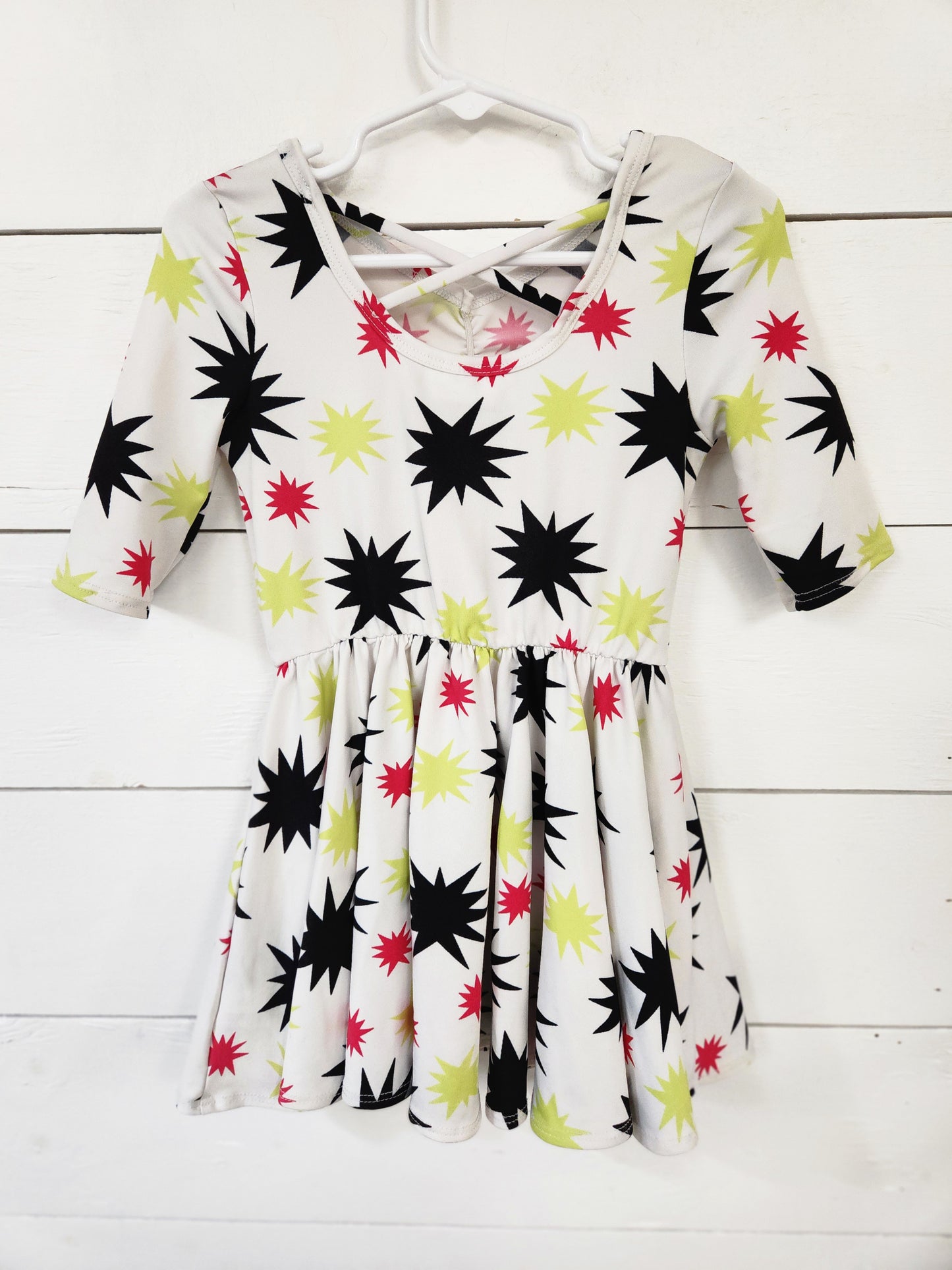 Size 2t | DotDotSmile Starburst Dress