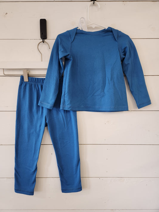 Size 2t | REI Blue Thermal Set