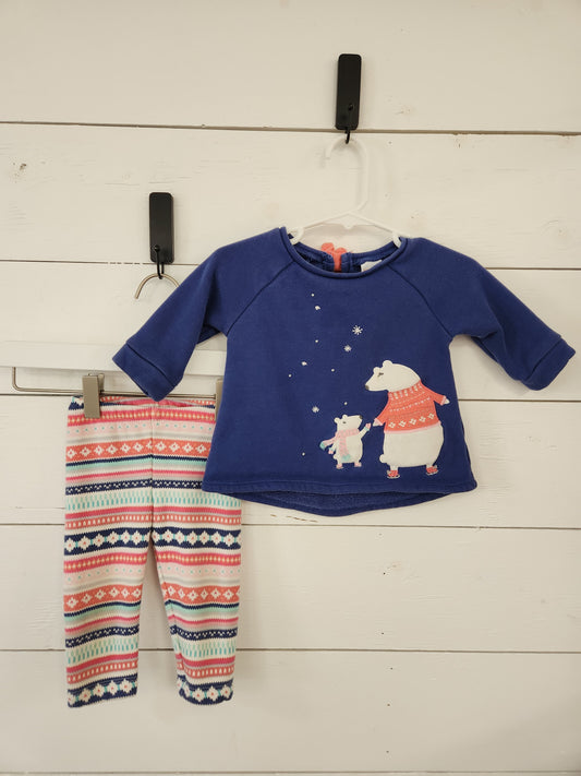 Size 6-12m | Gymboree Sweatshirt Set