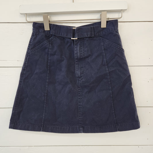 Size 8 | Polo Uniform Navy Skirt