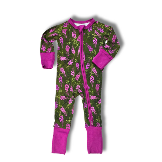 Zippered Romper by Little Alaskan | Fireweed