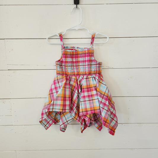 Size 18-24m | Gymboree Pink Plaid Twirl Dress