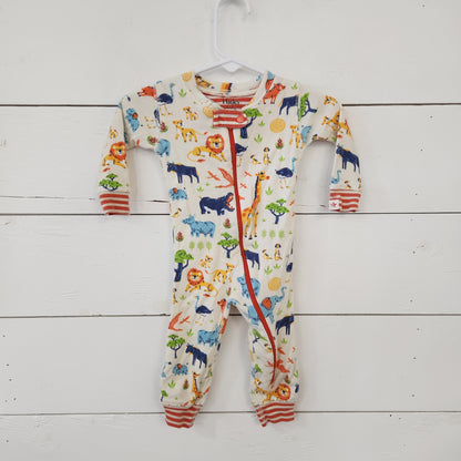 Size 0-3m | Hatley Baby Animal Footie