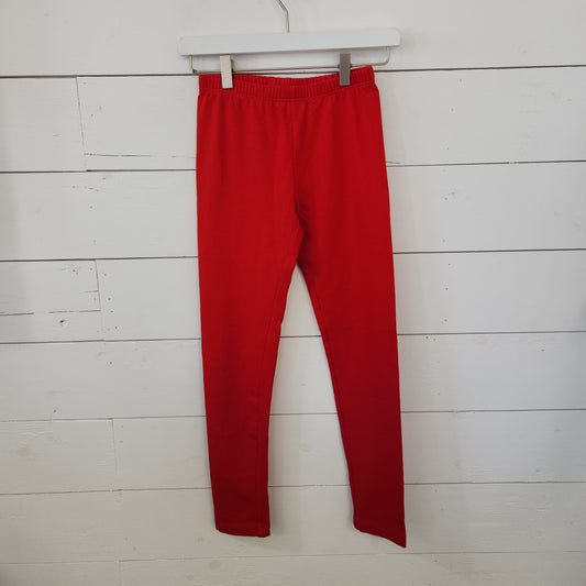 Size 10 | Hanna Andersson Red Leggings