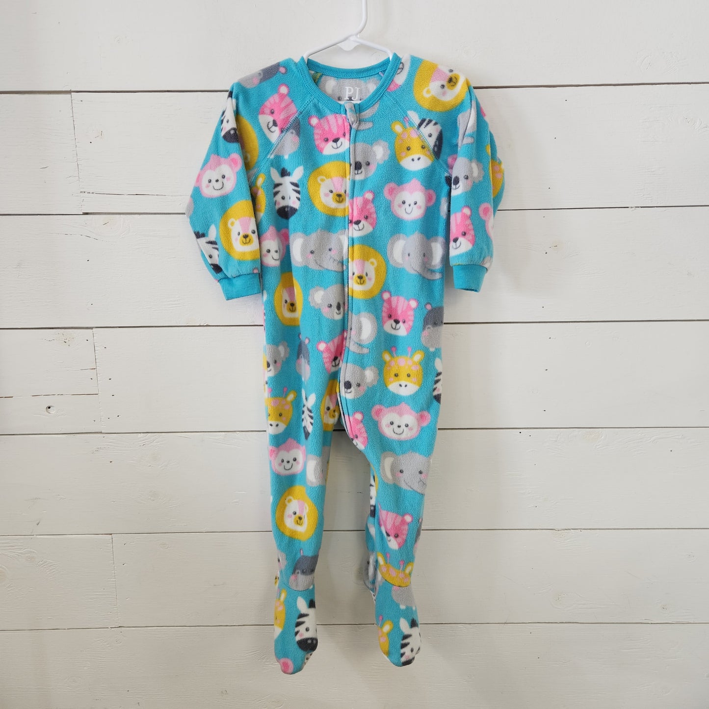 Size 18-24m | PJ Place Animal Fleece Footie