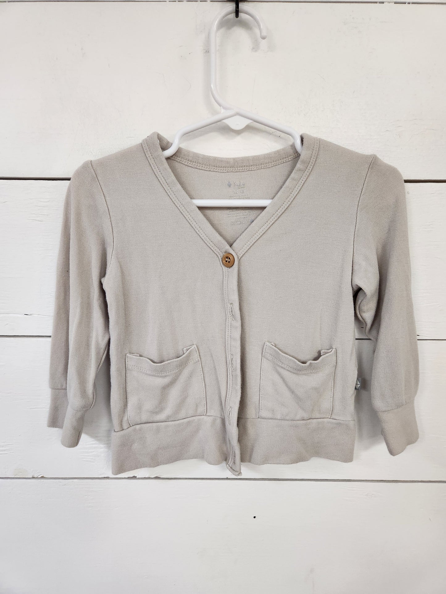 Size 12-18m | Kyte Bamboo Cardigan - Cloud