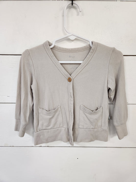 Size 12-18m | Kyte Bamboo Cardigan - Cloud