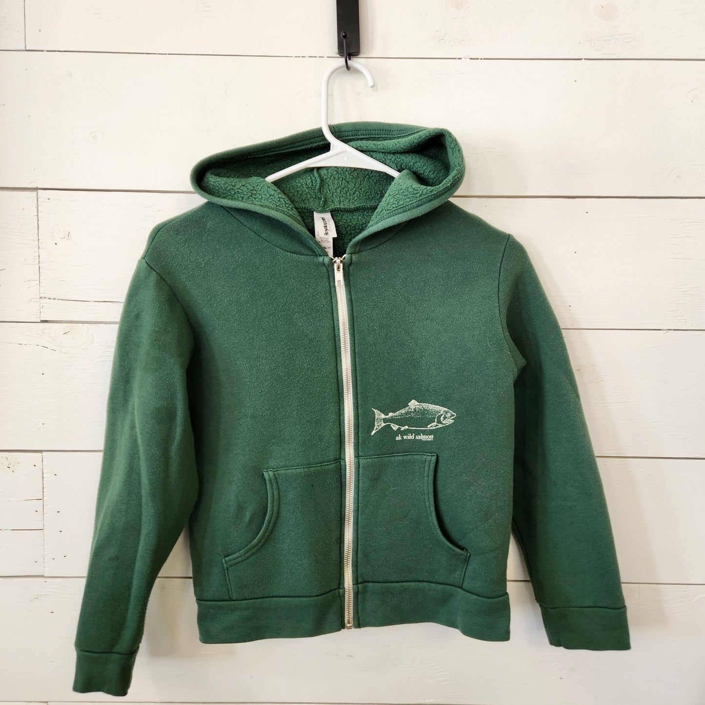 Size 10 | AK Wild Salmon Zip-Up