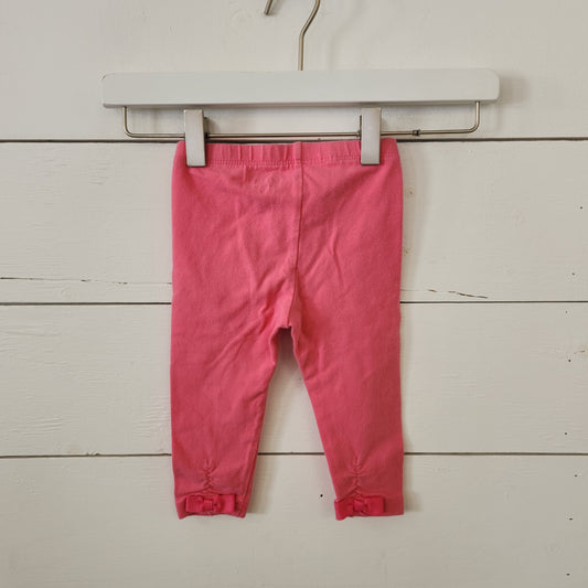 Size 12-18m | Gymboree Pink Bow Leggings
