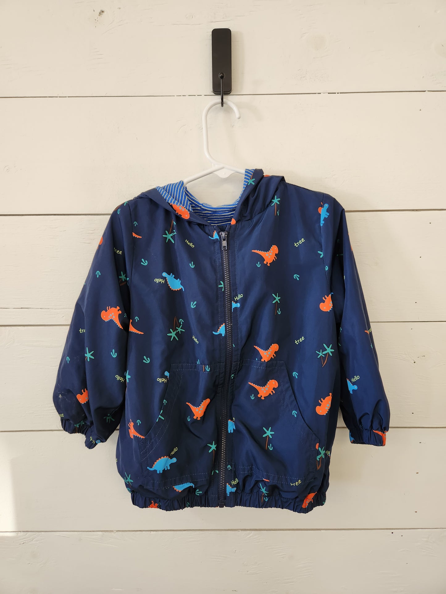 Size 24m | Cotton Fairy Lined Dino Jacket