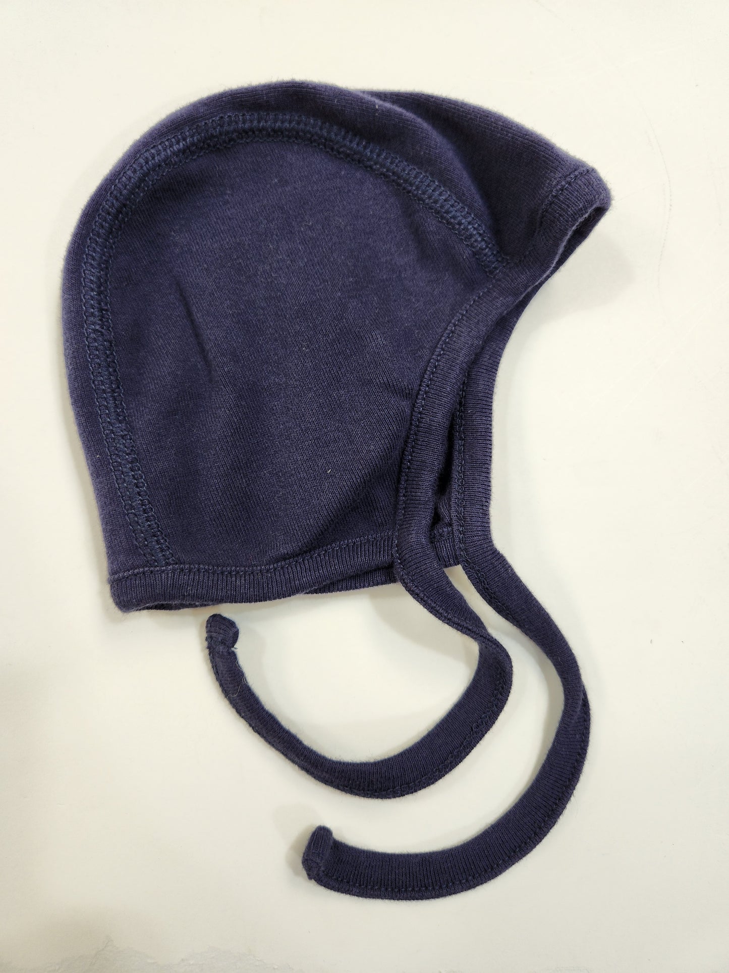 Size 3-12m | Hanna Andersson Navy Bonnet