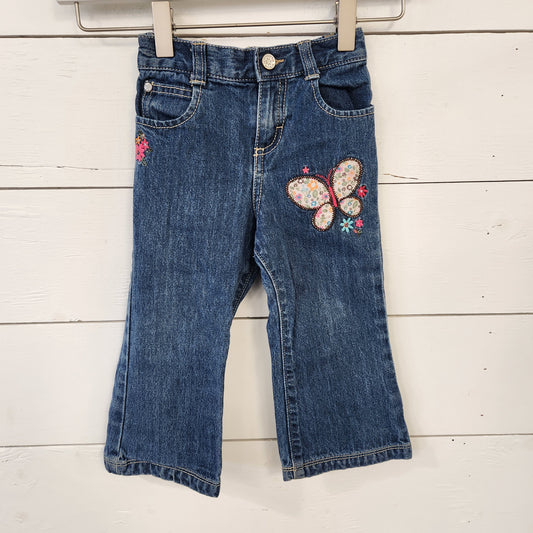Size 24m | Osh Kosh Embroidered Jeans