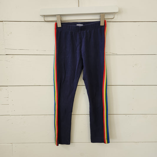 Size 5 | Hanna Andersson Rainbow Leggings
