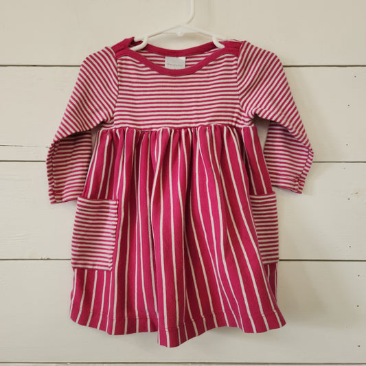 Size 12-18m | Hanna Anderson Dress *stain
