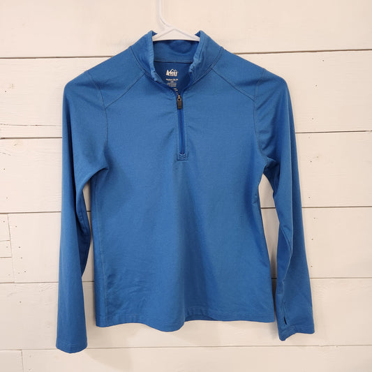 Size M | REI Blue 1/4 Zip