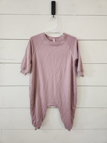 Size 12-18m | Gunamuna Lavender Zip Bottom Romper