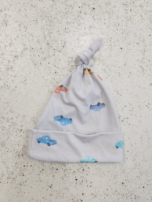 Size 0-6m | Toby Grey Car Hat