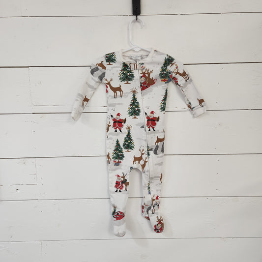 Size 6-12m | Pottery Barn Kids Christmas Footie
