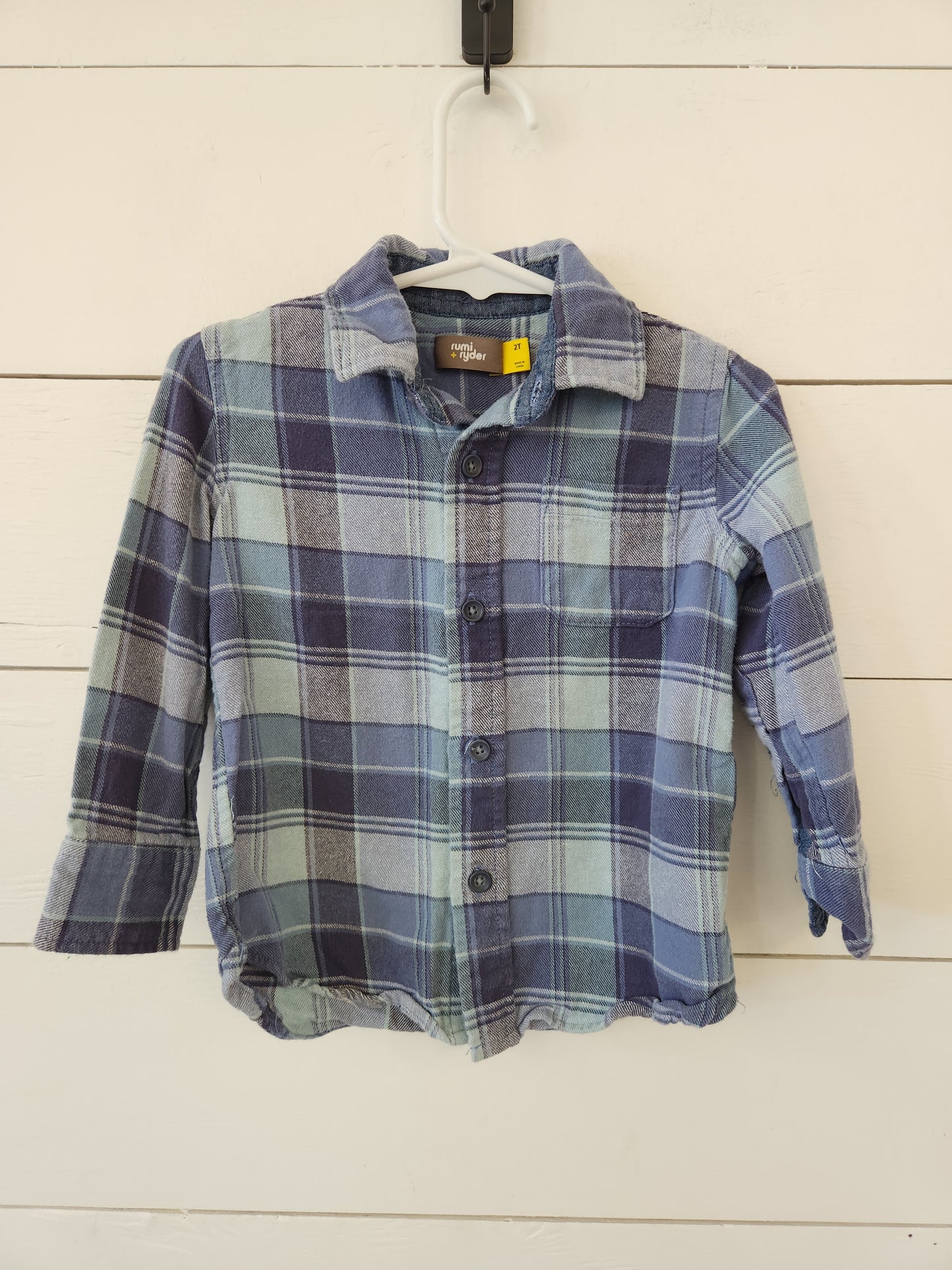 Size 2t | rumi + ryder Button Down Shirt