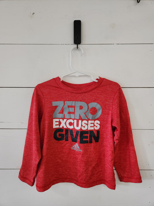 Size 2t | Adidas Athletic Longsleeve Shirt