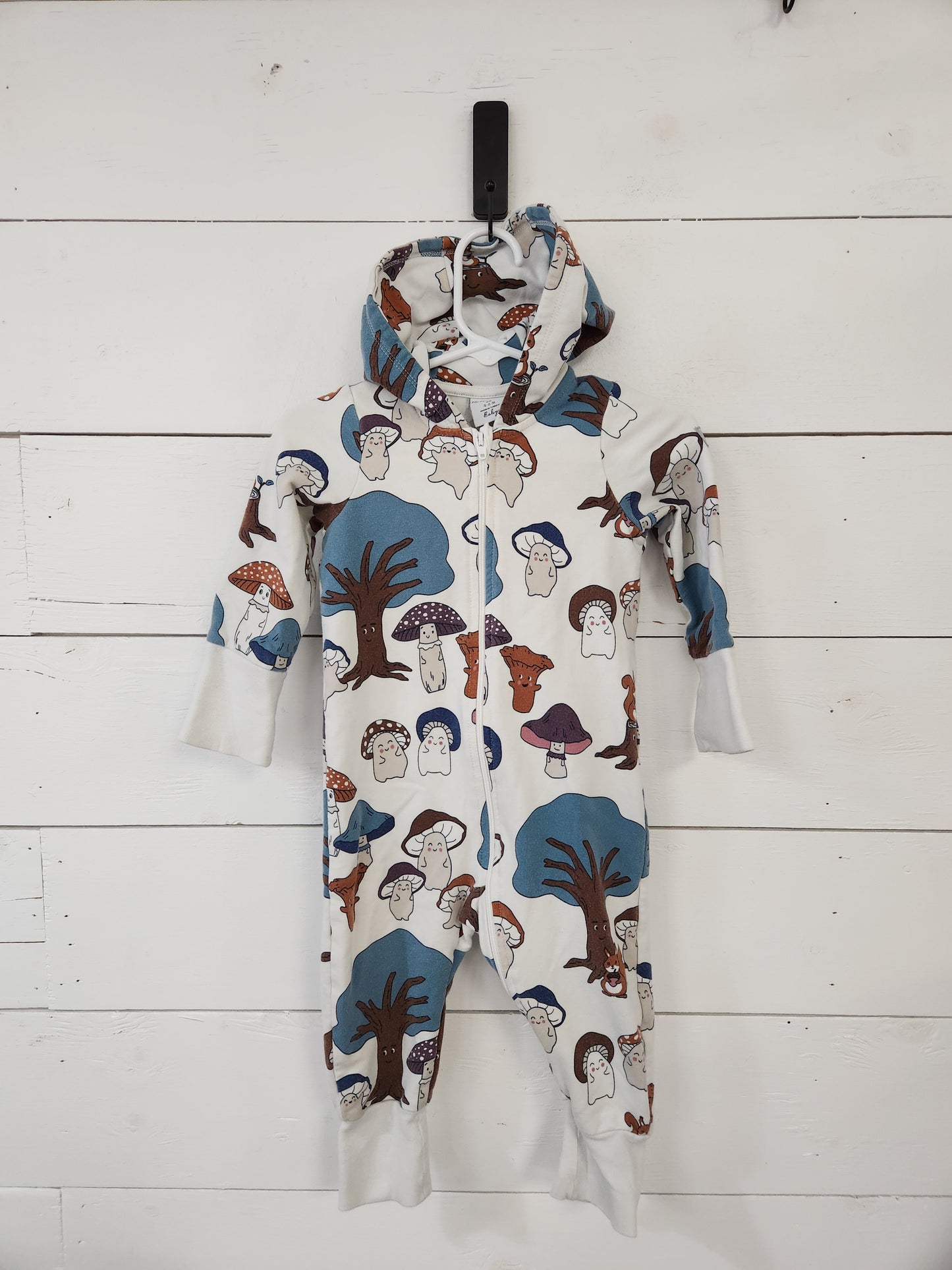 Size 4-6m | Polarn O. Pyret Zippered Romper