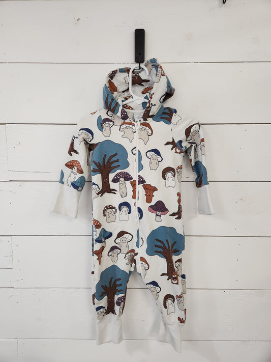 Size 4-6m | Polarn O. Pyret Zippered Romper