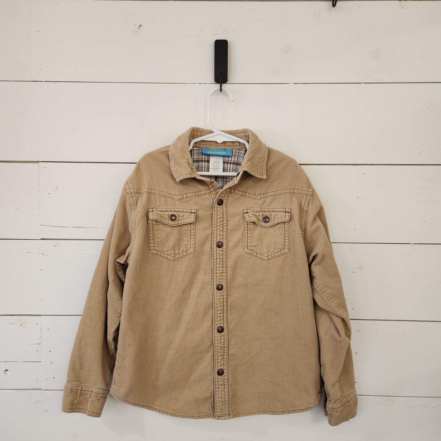 Size 7 | Gymboree Corduroy Snapdown Shirt